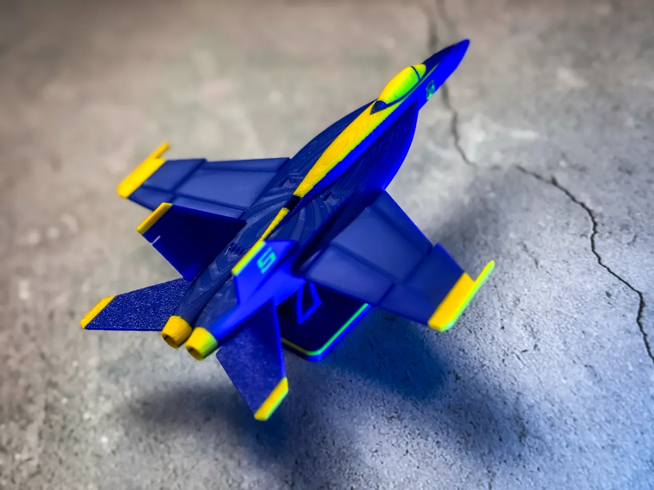 F/A-18 Super Hornet Blue Angels Plane KitCard view 4