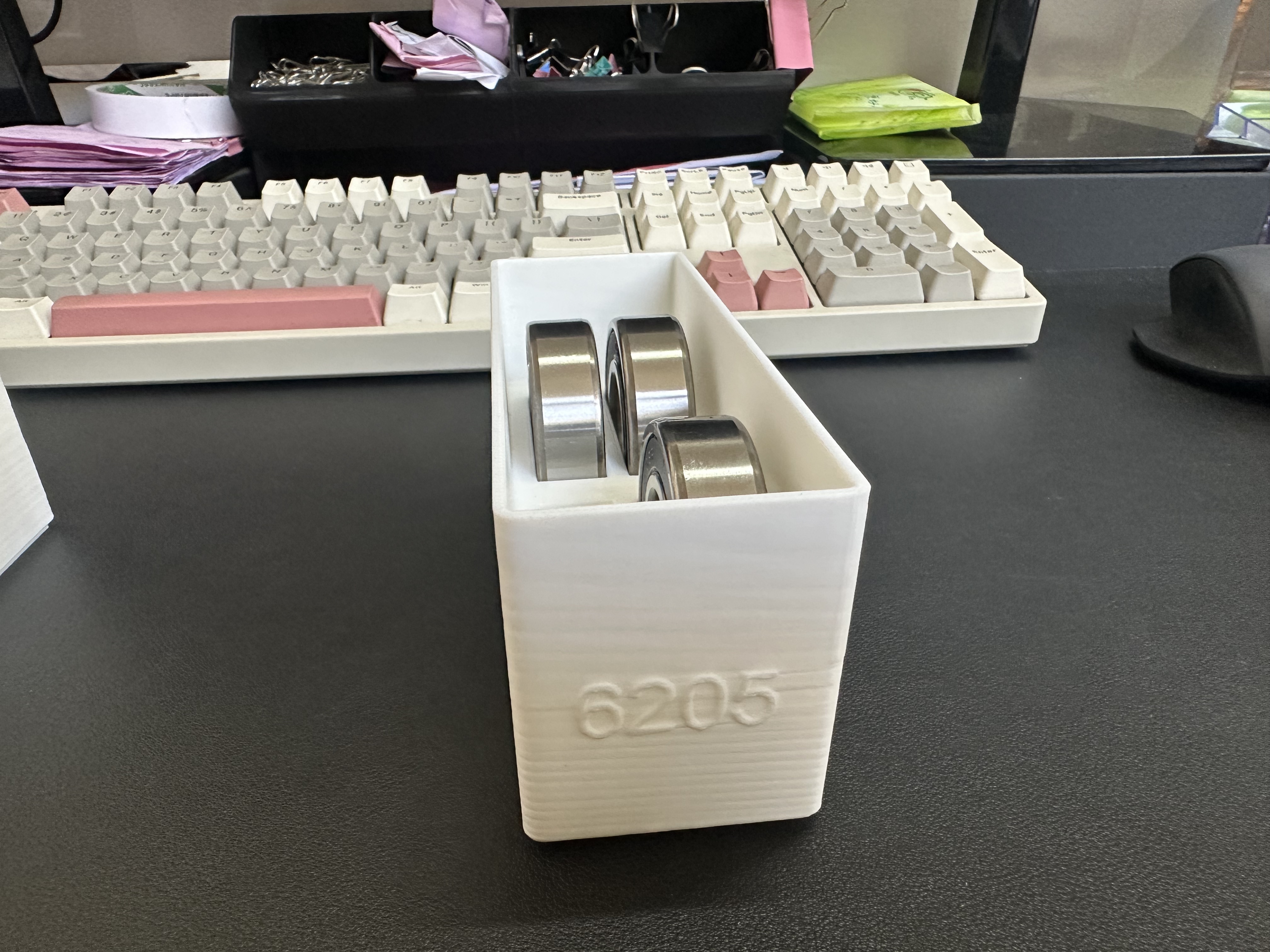 Miniatura 6 do modelo 3D 6200-6206系列轴承可堆叠收纳盒