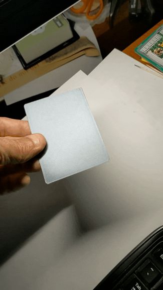 "ghost deck" playing cards (monotone)