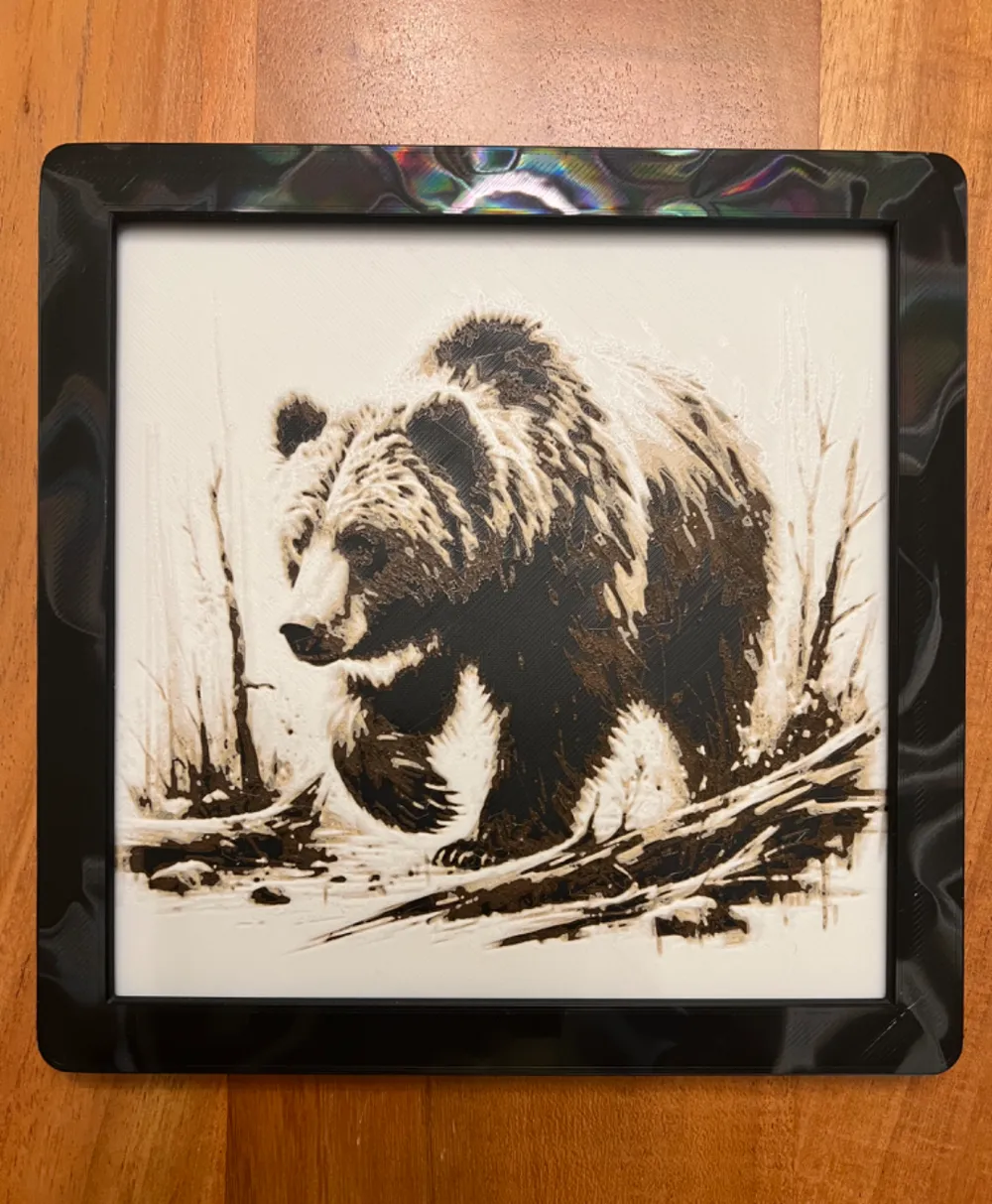 Ours brun - Modèle d'Impression 3D Gratuit - MakerWorld, image size:1000x1213