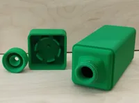 0.4mm layer, 2 walls, 15% infill, no supports