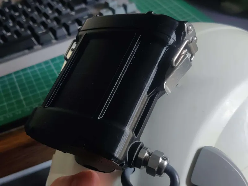 Caving Helmet Battery Box - 4 x 18650