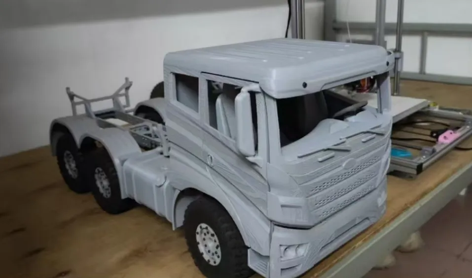 1:10 Maßstab Sechsrad-Lkw, Sattelschlepper, RC-Truck zum Drucken von ...
