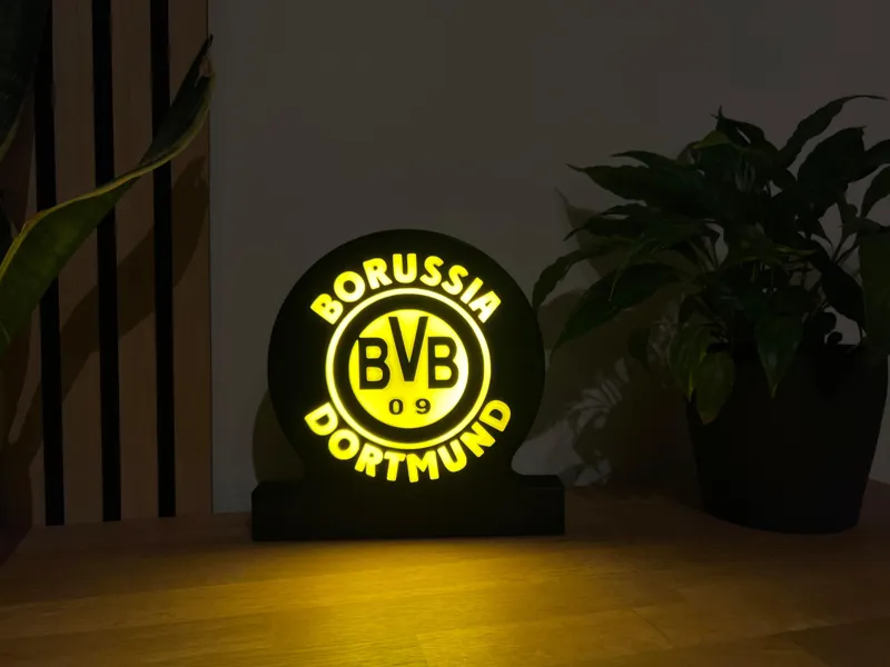 Borussia Dortmund LED Schild