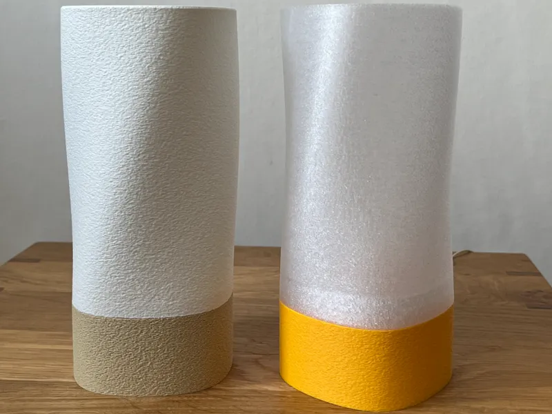 Minimalist Fuzzy Skin Lamp / LED Kit 001/ Base B