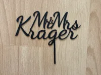 Topper de gâteau de mariage — photo 2