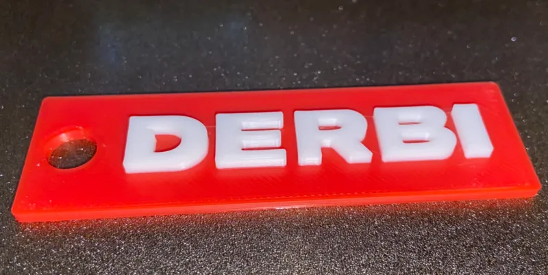 Derbi Keychain