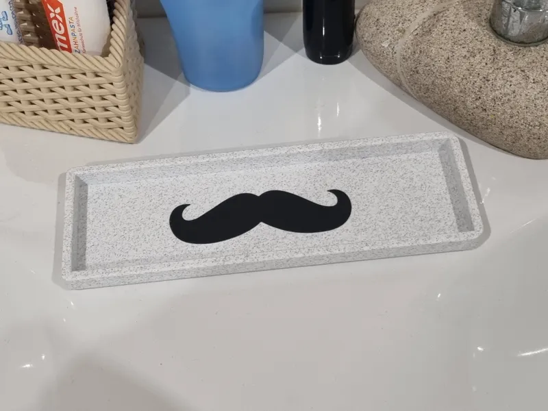 Stylish storage for electric razor