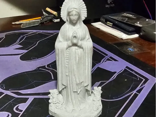 Statuette Notre-Dame de Lourdes