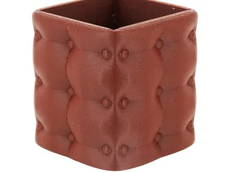 QUILTED ORGANISER PEN BOX