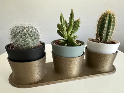 Holder for small plant pots