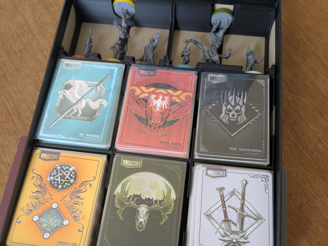 Unmatched The Witcher 6 Characters Insert
