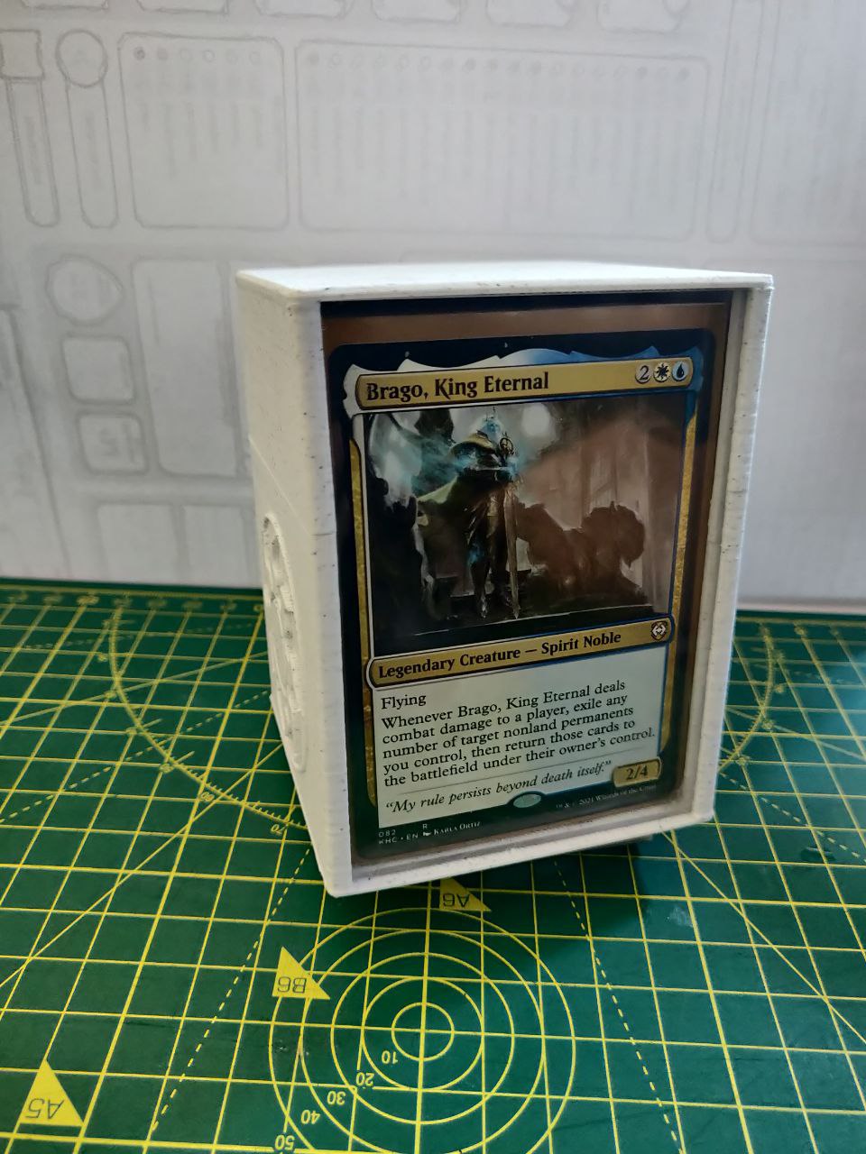 Miniatura 2 do modelo 3D MTG Deckbox Commander with window