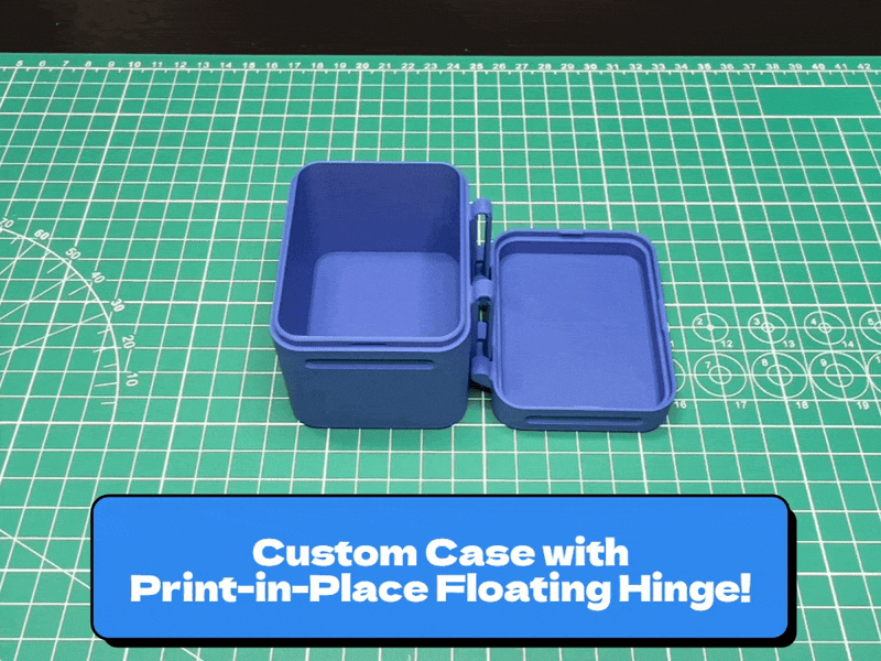 추천 3D 모델 – 플로팅 힌지가 있는 맞춤형 케이스 | 프린트 인 플레이스