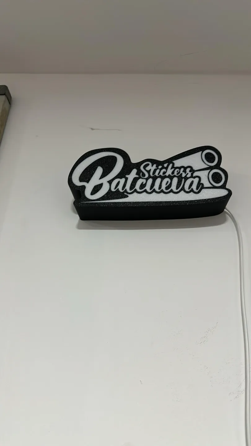 Touch Lamp Batcave Stickers by StickersBatcueva - MakerWorld