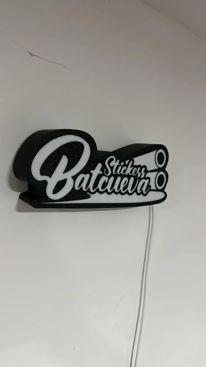 Touch Lamp Batcave Stickers by StickersBatcueva - MakerWorld