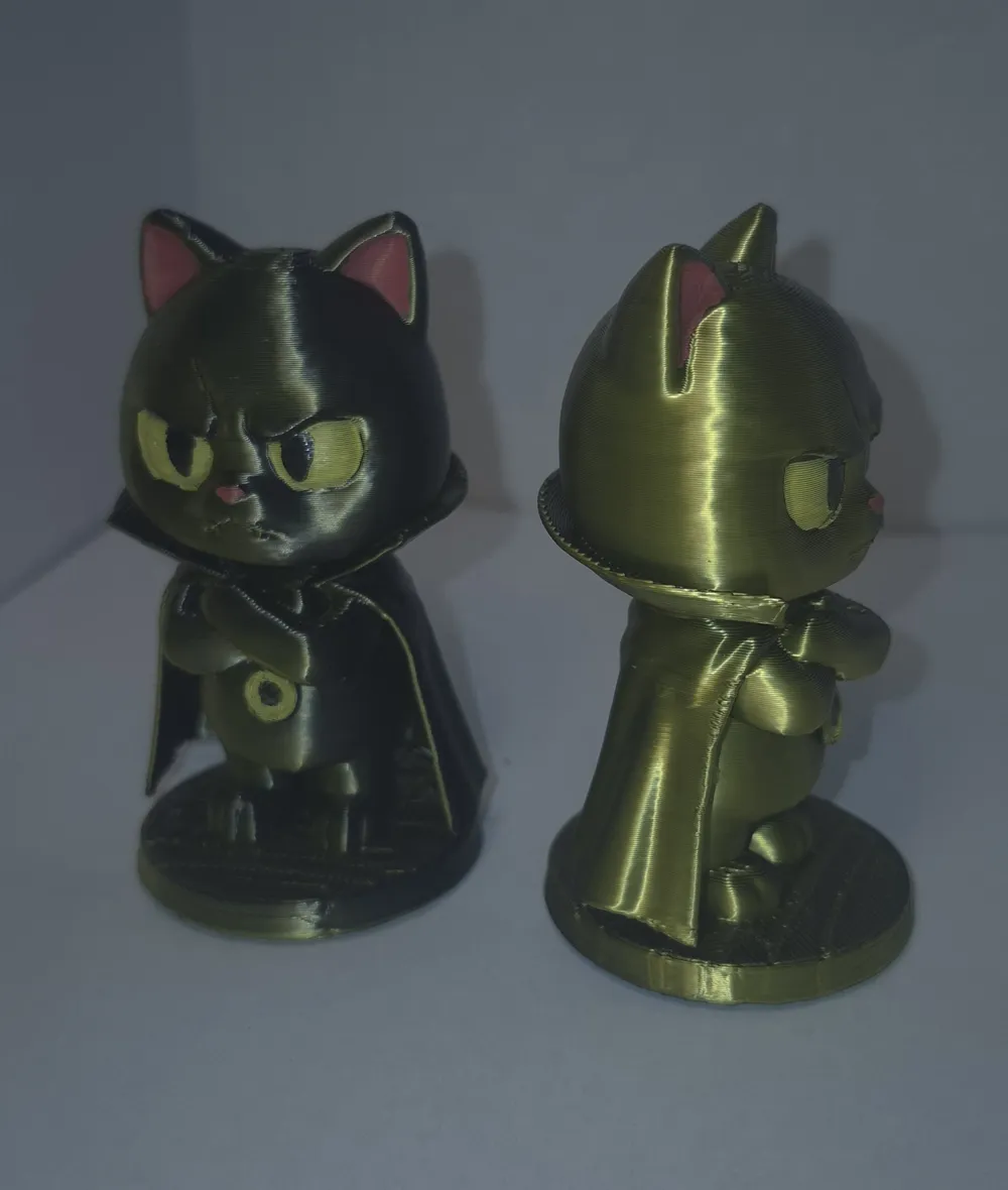 Printable Grumpy Grumpy Vampire cat- Halloween cat costume figure - Free 3D Print Model ...