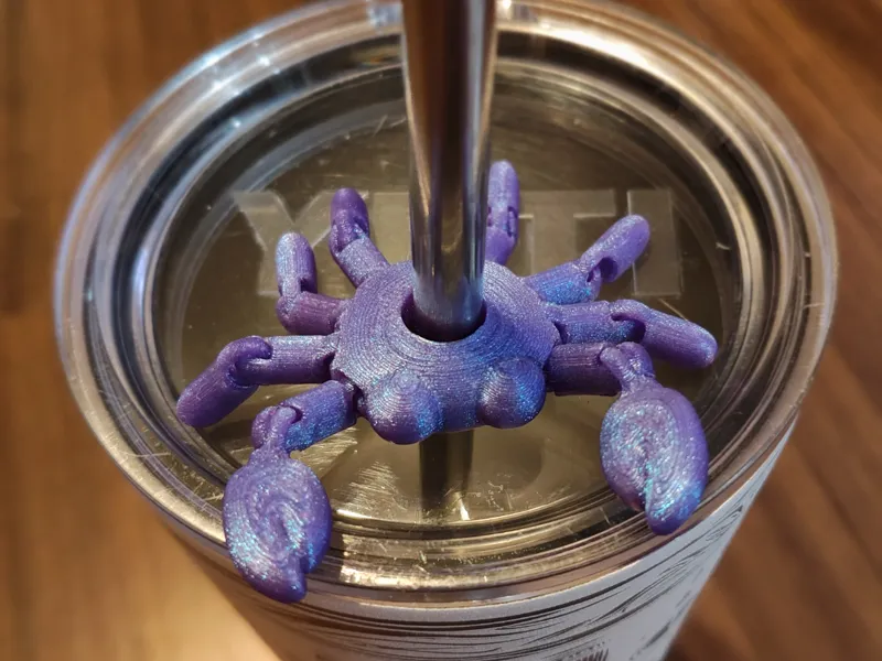 Crab Straw Buddy