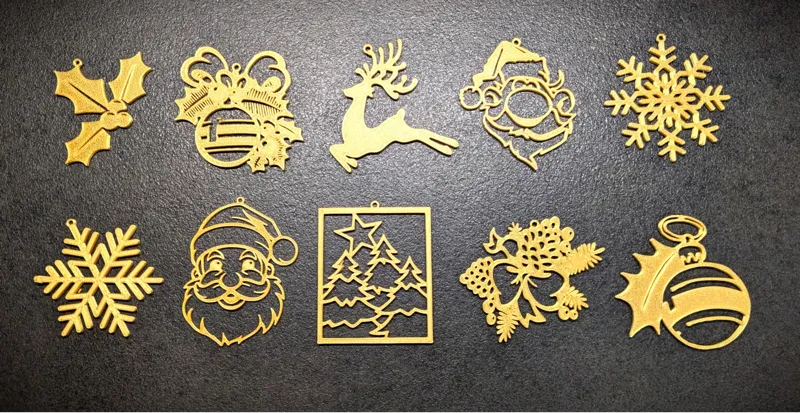 Christmas Tree decoration - x10 pack