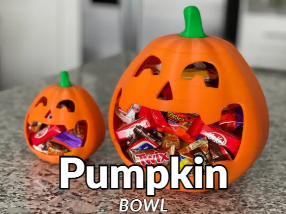 Halloween Pumpkin Bowl