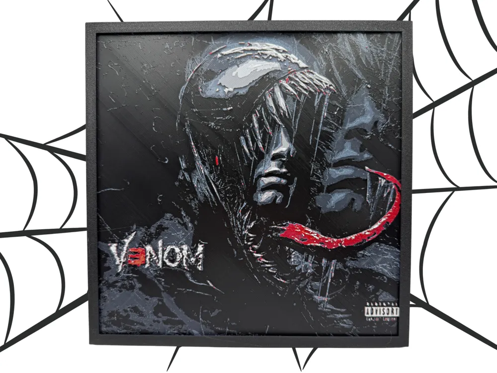 Eminem Venom Album “Kamikaze” Cover – Hueforge