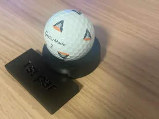 Golf ball holder blank trophy
