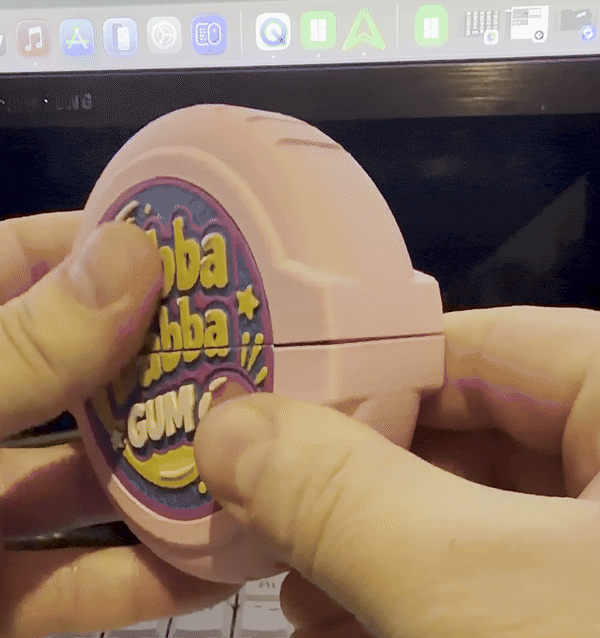 Jump Scare Gum Container Pop Out Prank Toy