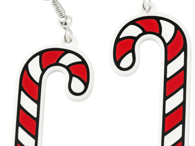 Candy Cane Earrings