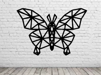 animal geometrico decoracion de pared v9