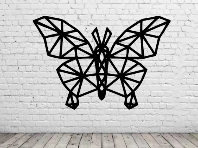 animal geometrico decoracion de pared v9