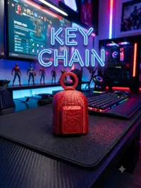 Spider-Man Retro Backpack Keychain (0.2mm Nozzle - No AMS)