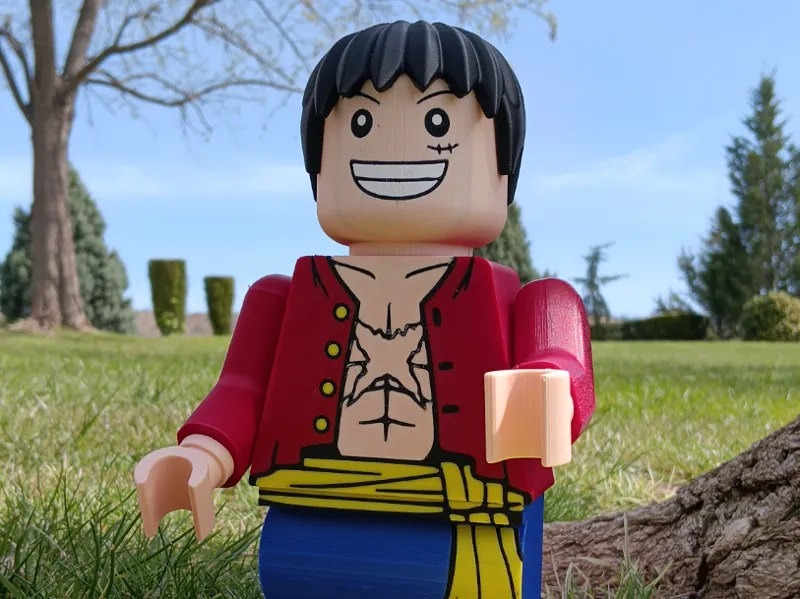 LUFFY - One Piece Art Toy (25cm)