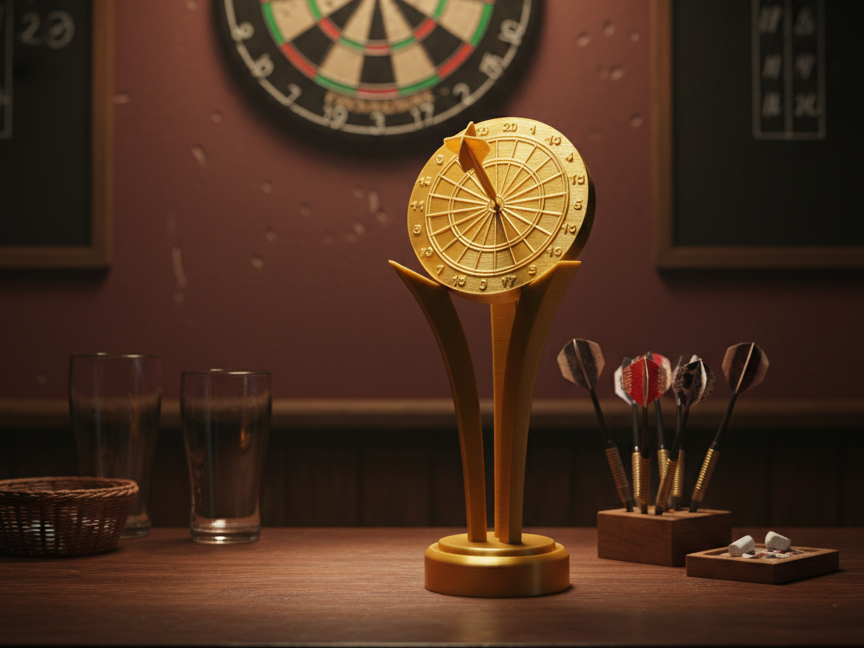 Miniatura 1 do modelo 3D Darts Trophy
