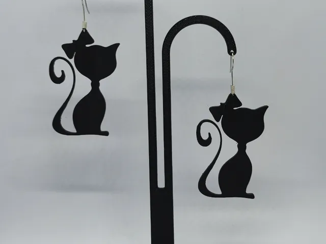 Pendientes Gatita Glam