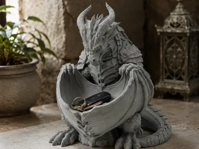 Guardian Dragon Catchall Bowl
