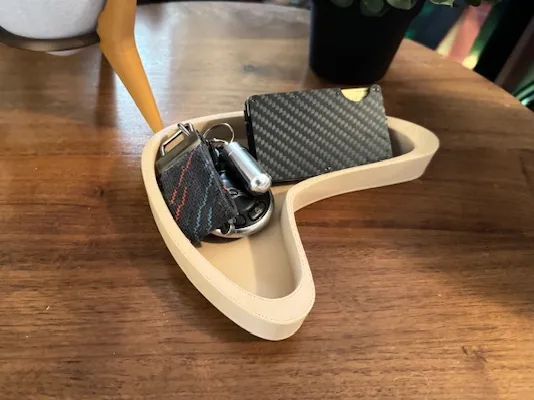Mid-Century Modern (MCM) Boomerang Catch-all Tray