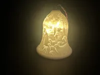 Cloche lithophane de la Nativité — photo 3