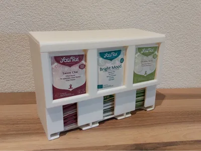 Door-Mounted Tea Bag Dispenser