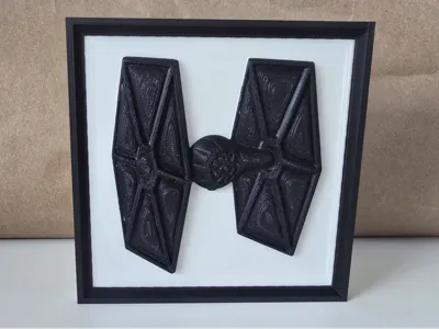 Tie Fighter Relief Sculpture-No AMS version