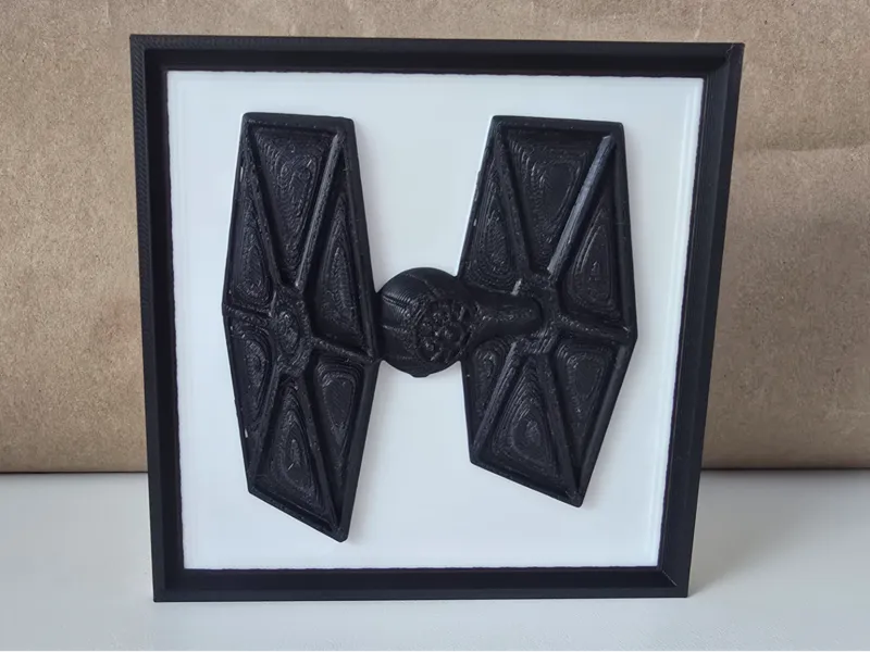 Tie Fighter Relief Sculpture-No AMS version