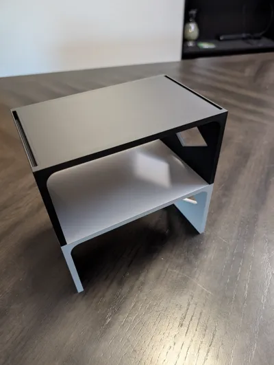 TABLE TOP SHELF 4H 8W 5D V2 by RodT MakerWorld: Download Free 3D Models