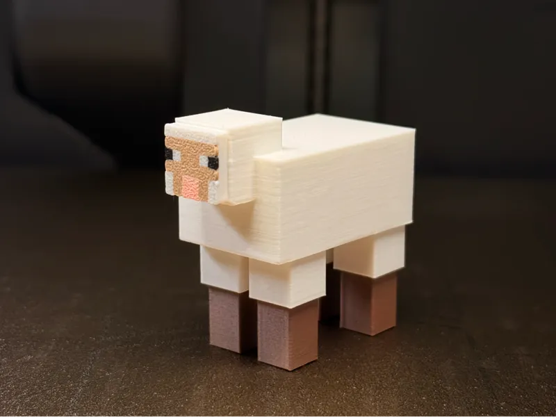 Minecraft Sheep Model (5cm)