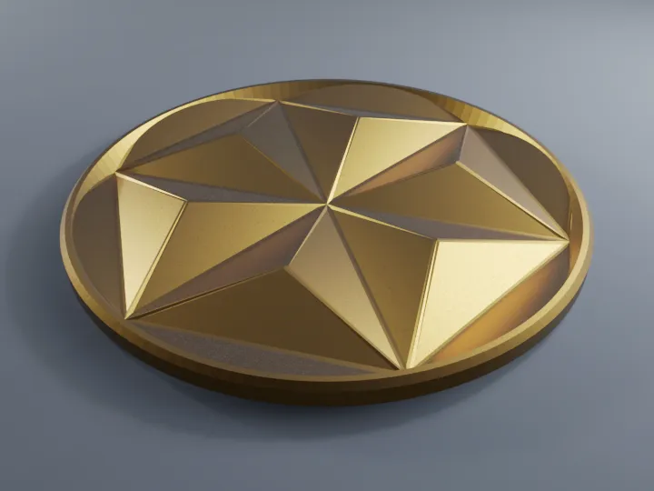 coaster geometric