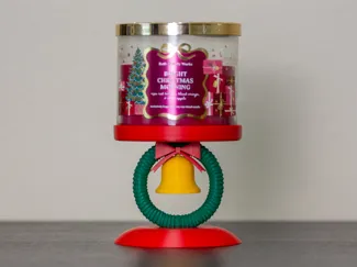 Bath and Body Works Christmas Wreath Candle Holder