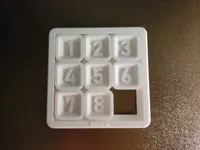Puzzle numérique coulissant 3x3 — photo 3