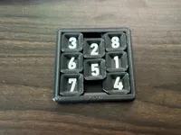 Puzzle numérique coulissant 3x3 — photo 5
