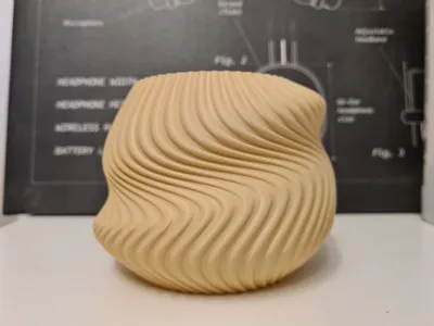 Vase Abstrac Wave (vasemode)