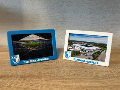 Picture frame 1. FC Magdeburg (Landscape format 10x15cm)