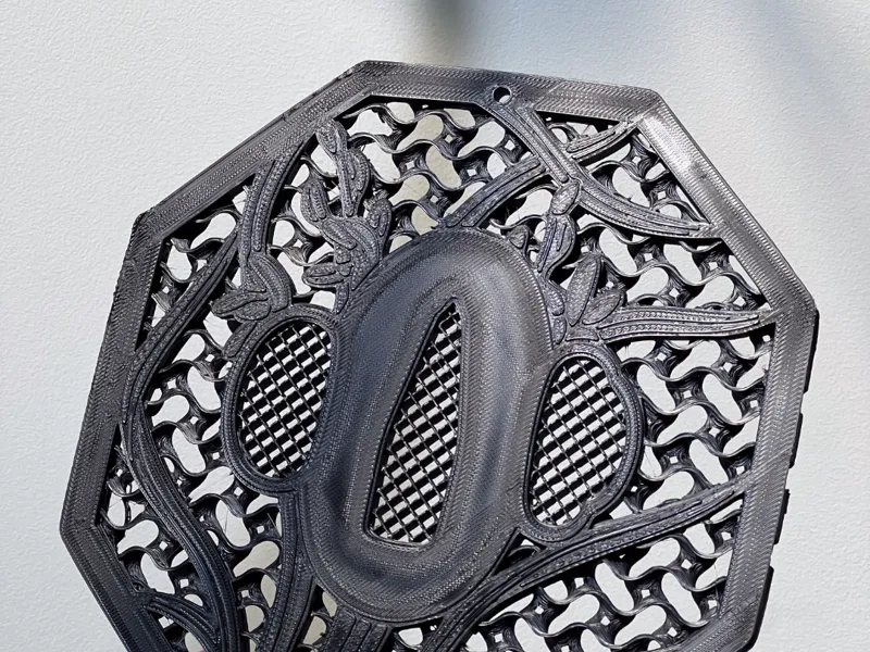 Plant Mounting Board Katana Guard "Kusa" Design