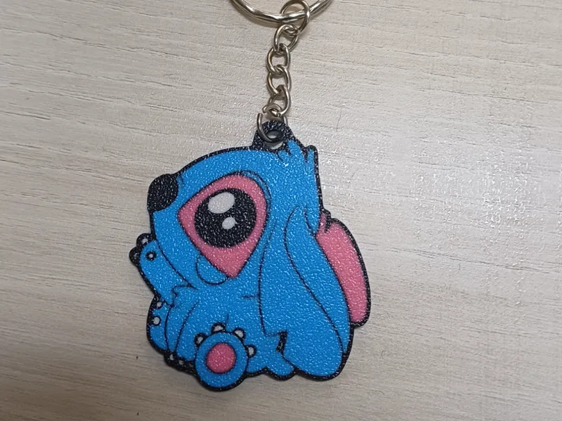cute stitch keychain